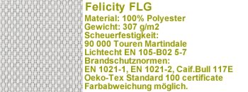 Felicity Stoff FLG 60105 weiß