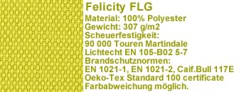 Felicity Stoff FLG 62080 gelb