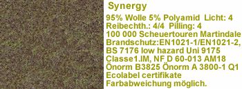 Stoff lds48 (Wolle 95%) 100.000 Scheuert.