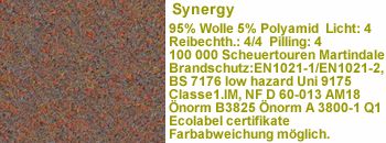 Stoff lds76 (Wolle 95%) 100.000 Scheuert.