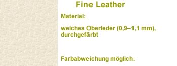Feines Leder beige/weiß SD06/Rückseite Kunstleder
