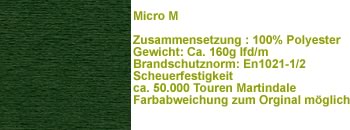 Stoff Micro M07 grün