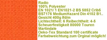 Radio Stoff RDF 3094 orange