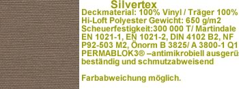 Silvertex Kunstleder beige 0009